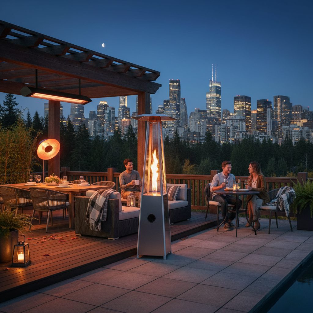 Deck Heater Installation