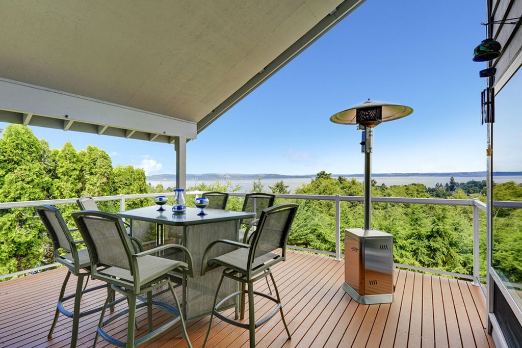 Deck Heater Installation