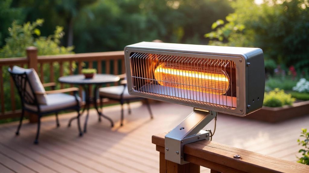 Deck Heater Installation