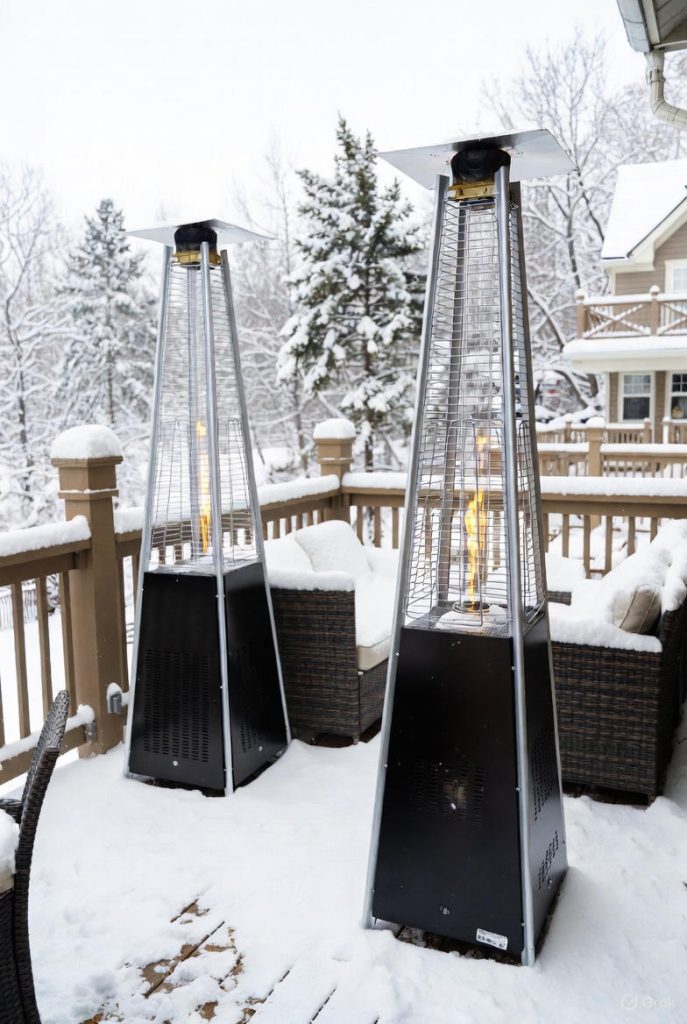 Deck Heater Installation